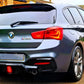 BMW 1 Series F20 F21 Rear Diffuser Lip Bumper 2015-2019 Carbon Fibre