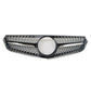 For Mercedes E Class Coupe W207 Gloss Black DIAMOND STYLE Grille Grill 14-16