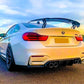 BMW M4 F82 4 Series F32 Gloss Black Racing Drift Spoiler Wing 2013-2020