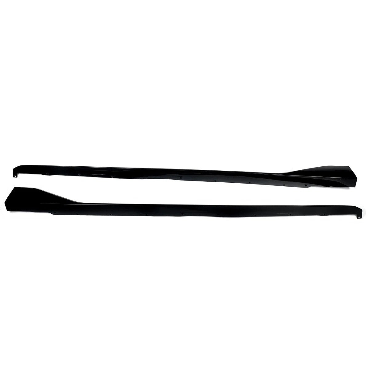 For BMW 1 Series F40 Gloss Black Side Skirts Extensions Bodykit