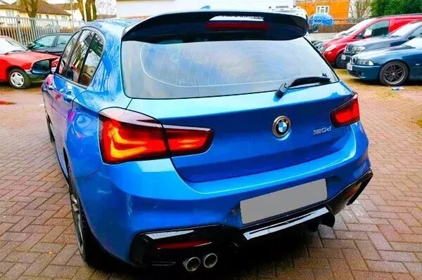 BMW 1 Series F20 F21 Rear Diffuser Lip Bumper 2015-2019 S Carbon Fibre