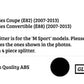 BMW 1 Series E82 E88 Front Splitter 2007-2013 Abs Gloss Black