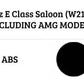 Mercedes E Class E63 W213 Car Rear Spoiler 2020-2024 Gloss Black