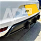 VW Polo MK5 6C Rear Valance Diffuser 2014-2017 Carbon Fibre