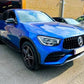 Mercedes GLC W253 Front PANAMERICANA Grille 19-22 ABS Gloss Black