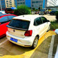 VW Polo MK5 6R 6C Rear Mid Spoiler Wing Lip Body 2009-17 Gloss Black