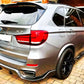 BMW X5 F15 Rear Diffuser Lip Valance Bumper 2013-2018 Abs Gloss Black