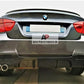 BMW 3 Series E90 Rear Valance Diffuser Splitter 2004-2013 Abs Gloss Black