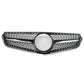 For Mercedes E Class Coupe W207 Gloss Black DIAMOND STYLE Grille Grill 14-16