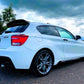 BMW 1 Series F20 F21 Rear Diffuser Lip Bumper 2011-2015 Abs Carbon Fibre