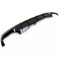 BMW 5 Series F10 Rear Quad Diffuser Lip Bumper 2010-2017 Gloss Black