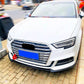 Audi A3 S3 S Line 8V Front Splitter 2017-2020 Abs Gloss Black