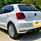 VW Polo MK5 6C Rear Valance Diffuser 2014-2017 Carbon Fibre