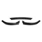 Audi A3 S3 S Line 8V Front Splitter 2017-2020 Abs Gloss Black