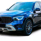 Mercedes GLC W253 Front PANAMERICANA Grille 19-22 ABS Gloss Black