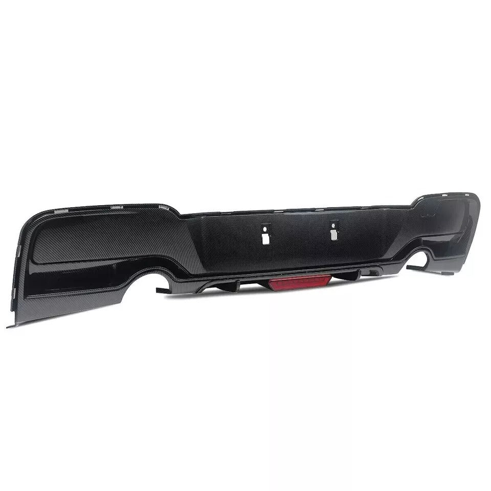 BMW 1 Series F20 F21 Rear Diffuser Lip Valance 2011-2015 Abs Gloss Black