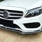 Mercedes C Class C43 W205 C205 Front Splitter 2014-2018 Abs Carbon Fibre
