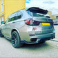 BMW X5 F15 Rear Diffuser Lip Valance Bumper 2013-2018 Abs Gloss Black