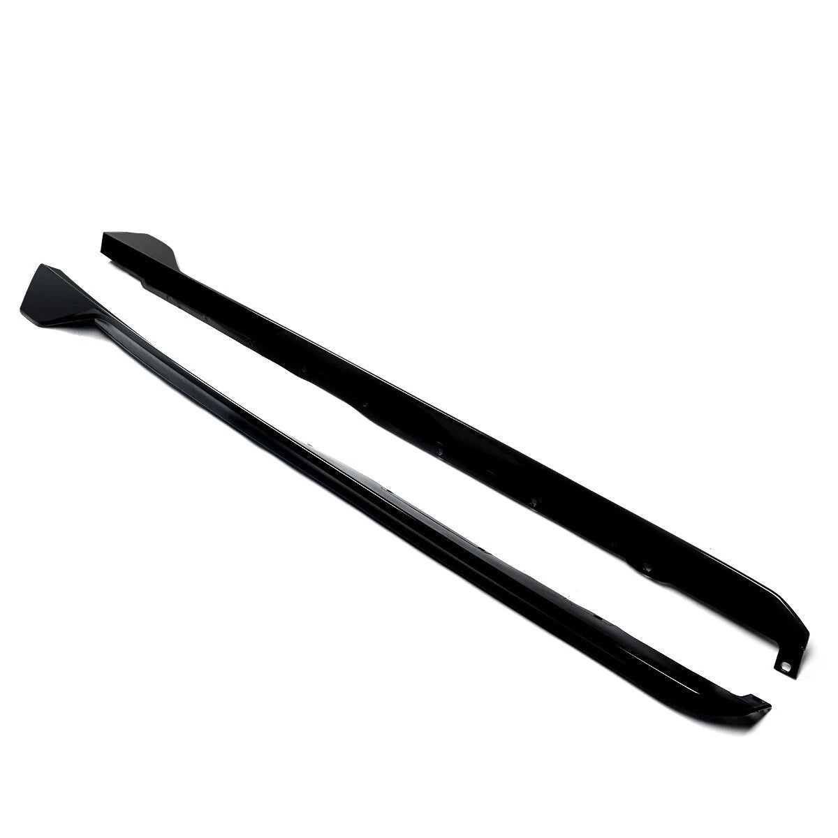 For BMW 1 Series F40 Gloss Black Side Skirts Extensions Bodykit