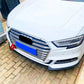 Audi A3 S3 S Line 8V Front Splitter 2017-2020 Abs Gloss Black
