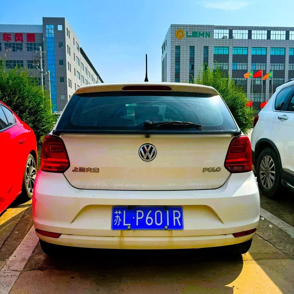VW Polo MK5 6R 6C Rear Mid Spoiler Wing Lip Body 2009-17 Gloss Black