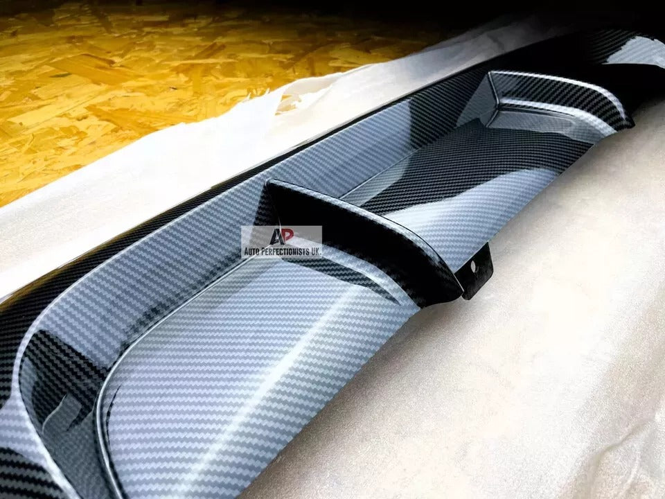 BMW 3 Series E90 Rear Valance Diffuser 2004-2013 Abs Carbon Fibre