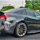Mercedes C Class W205 Car Rear Spoiler 2014-21 Abs Carbon Fibre