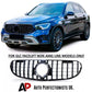 Mercedes GLC W253 Front PANAMERICANA Grille 19-22 ABS Gloss Black