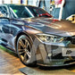 BMW 3 Series F30 F31 Front Splitter 2011-2019 Abs Carbon Fibre
