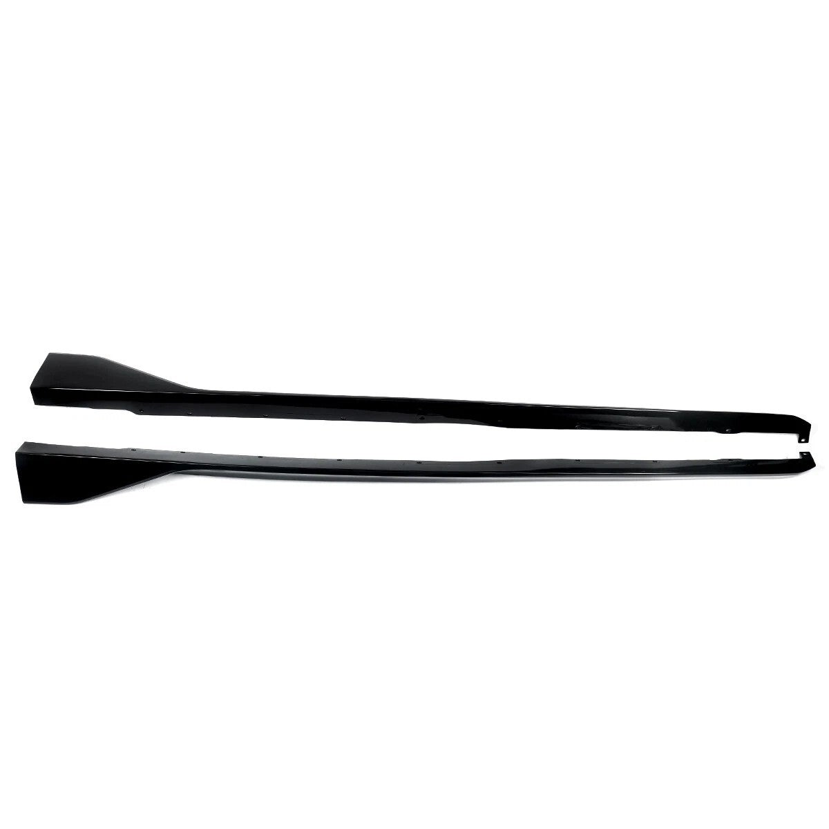 For BMW 1 Series F40 Gloss Black Side Skirts Extensions Bodykit