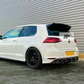 VW Golf MK7 MK7.5 Car Rear Roof Spoiler 2013-2020 Carbon Fibre