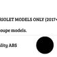 Audi A5 S5 B9 Cabriolet Rear Boot Spoiler Wing ABS Gloss Black