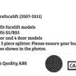 Audi A5 B8 Prefacelift Front Splitter Spoiler 07-11 ABS Carbon Fibre