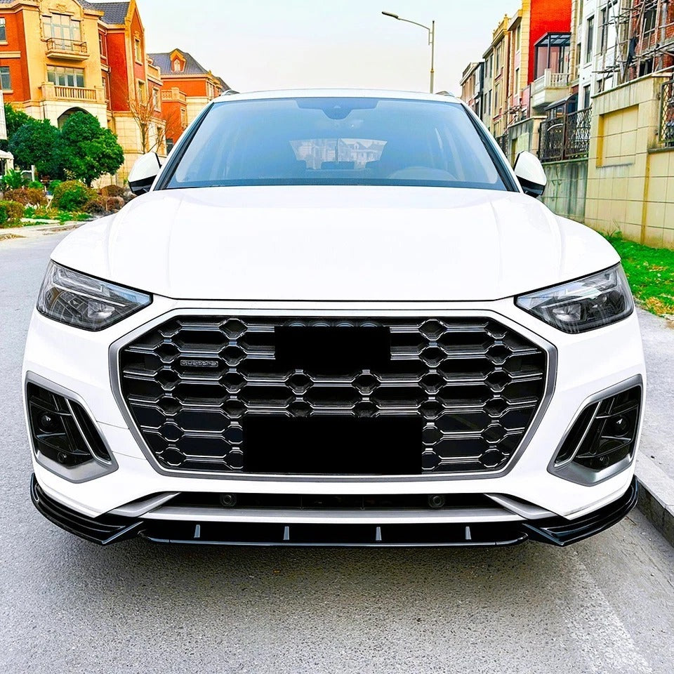 For Audi Q5 SQ5 S Line FY Gloss Black Front Splitter Body Kit 2020+