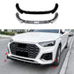 For Audi Q5 SQ5 S Line FY Gloss Black Front Splitter Body Kit 2020+