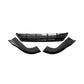 For Audi Q7 S Line Gloss Black Rear Diffuser Lip Kit 2020+