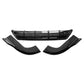 For Audi Q7 S Line Gloss Black Rear Diffuser Lip Kit 2020+