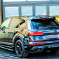 For Audi Q7 S Line Gloss Black Rear Diffuser Lip Kit 2020+