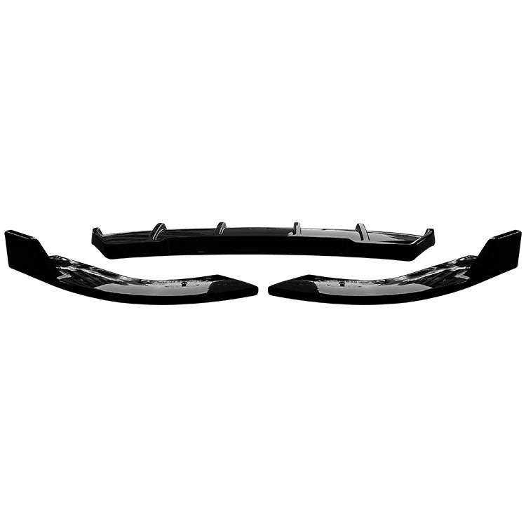 For Audi Q7 S Line Gloss Black Rear Diffuser Lip Kit 2020+