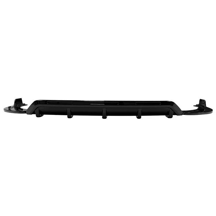 For Audi Q8 S Line Gloss Black Rear Diffuser Lip Kit 2018+