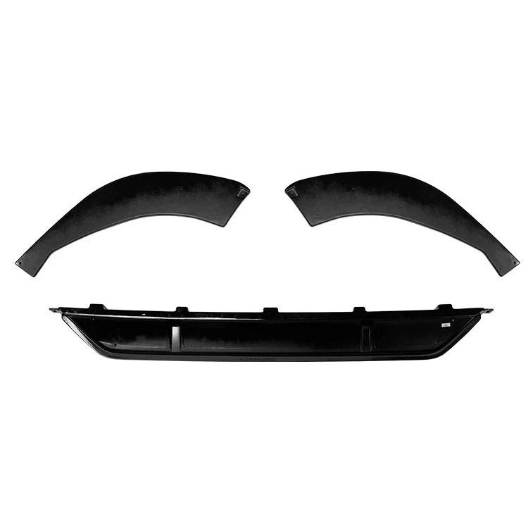 For Audi Q8 S Line Gloss Black Rear Diffuser Lip Kit 2018+