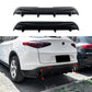 For Alfa Romeo Stelvio Gloss Black Rear Diffuser Lip Valance Bumper Body Kit 2017+