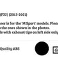 BMW 2 Series F22 Rear Diffuser Valance Bumper 13-21 ABS Gloss Black