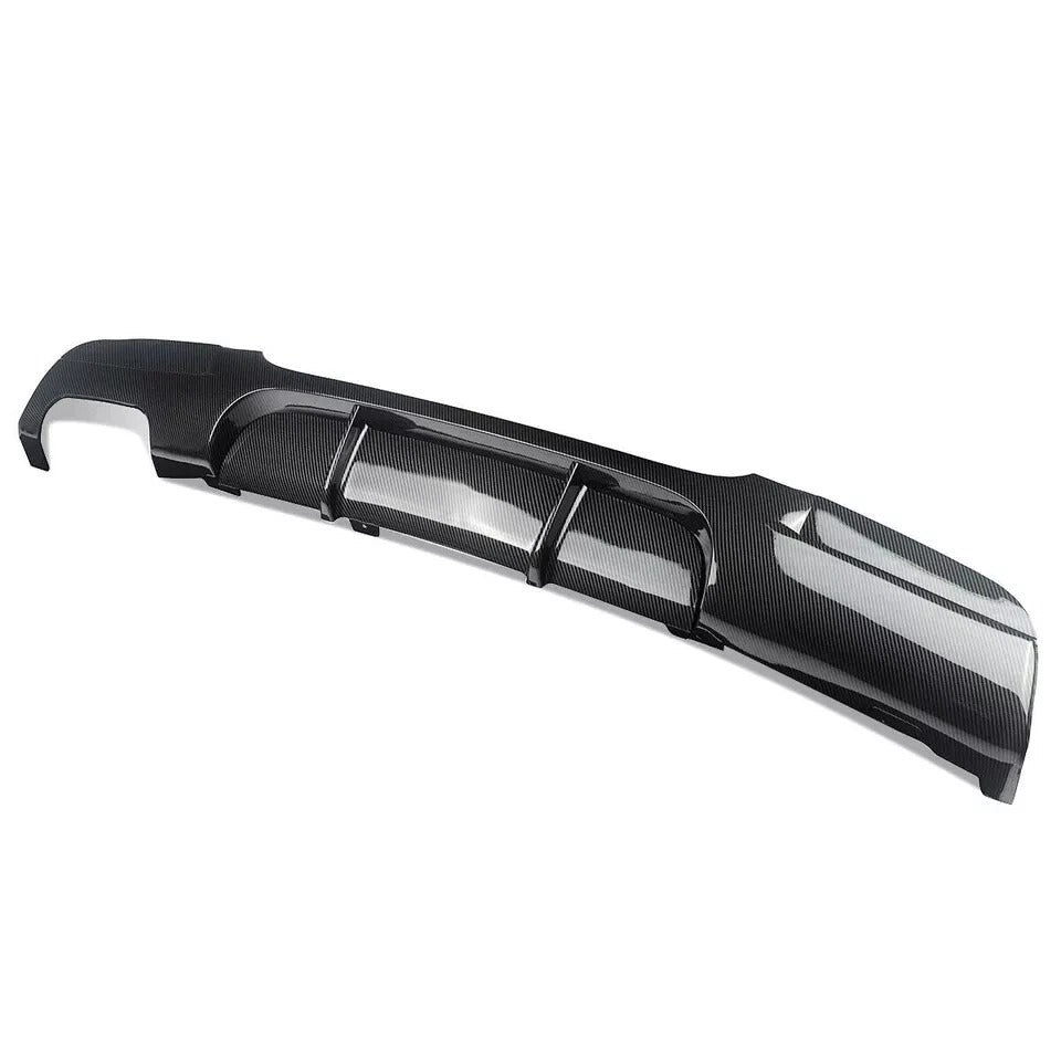 BMW 3 Series E90 Rear Valance Diffuser 2004-2013 Abs Carbon Fibre