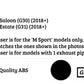 BMW 5 Series G30 Rear Valance Diffuser 2018-20 ABS Gloss Black
