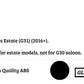 BMW 5 Series G31 Estate Rear Roof Spoiler 2016-2024 ABS Gloss Black