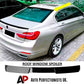 For BMW 7 Series G11 G12 Gloss Black Rear Roof Spoiler Window Lip Wing Body Kit