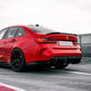 For BMW M3 M4 G80 G82 G83 Gloss Black Rear Diffuser Lip Valance Body Kit