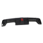 For BMW M3 M4 G80 G82 G83 Gloss Black Rear Diffuser Lip Valance Kit W/LED