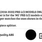 BMW M5 F90 PRE-LCI Gloss Black Front Splitter Spoiler Lip 2017-20